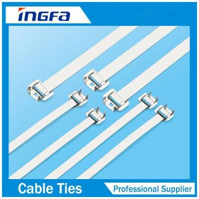 Ss316 Releasable Naked Stainless Steel Cable Ties for Electricity