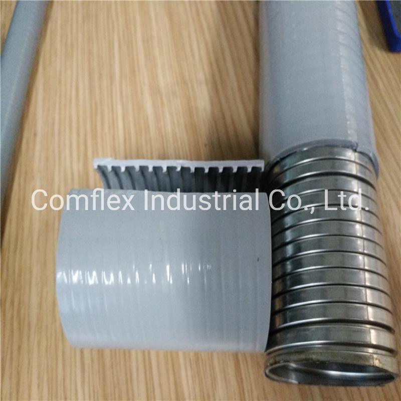 PVC Jacked Flexible Metal Interlock Conduit SS304