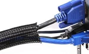Self Closing, Overlapping Edge Pet PA Filament Knitted Hose Mechanical Protector