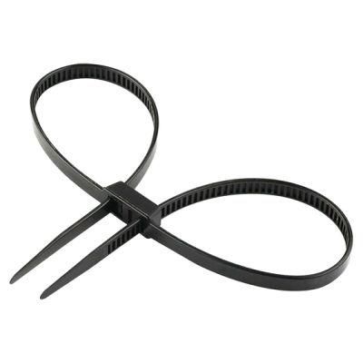 13*880 Black Nylon Heavy Duty Plastic Handcuff Cable Ties