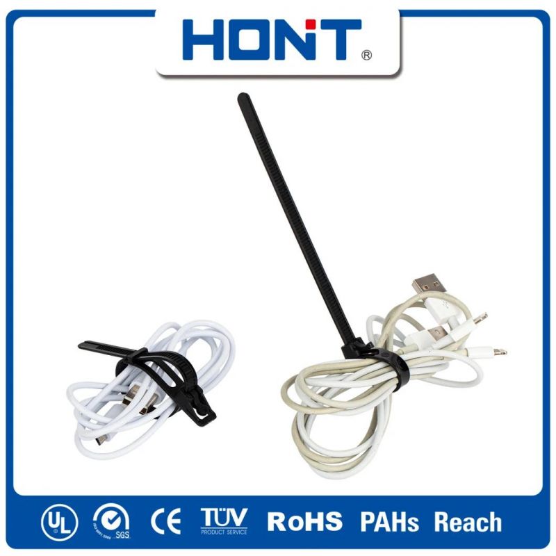 Factory Releasable Plastic Nylon PA66 Wire Cable Zip Tie with RoHS