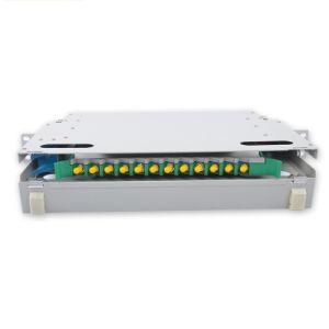 24-144 Cores Rack Mounted Cold-Roll Steel Fiber Optic ODF