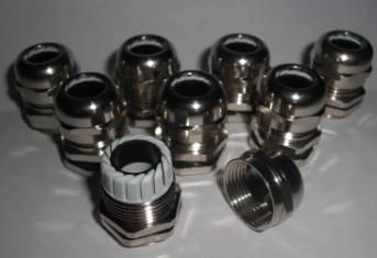 Nylon (Plastic) and Metal (Copper) Material Cable Glands with PG, M and NPT Type