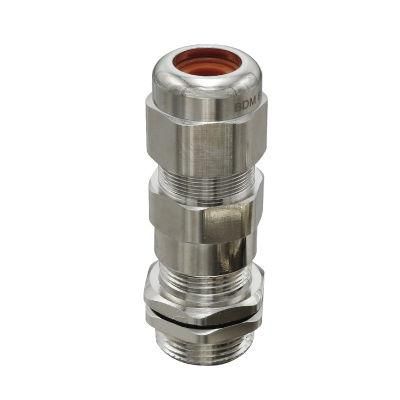 Hot Sale Nickel Plated Explosion Proof Double Seal Srmored Cbtl Cable Gland