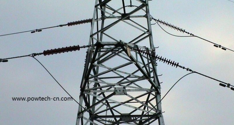 Performed Line Tension Clamp for ADSS Cable
