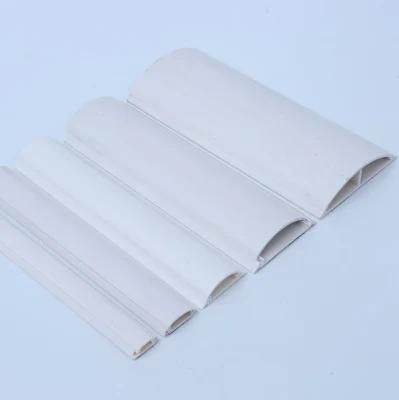 Fire Retardant PVC Trunking China Factory Wholesale Arc Floor Trunking Pipe