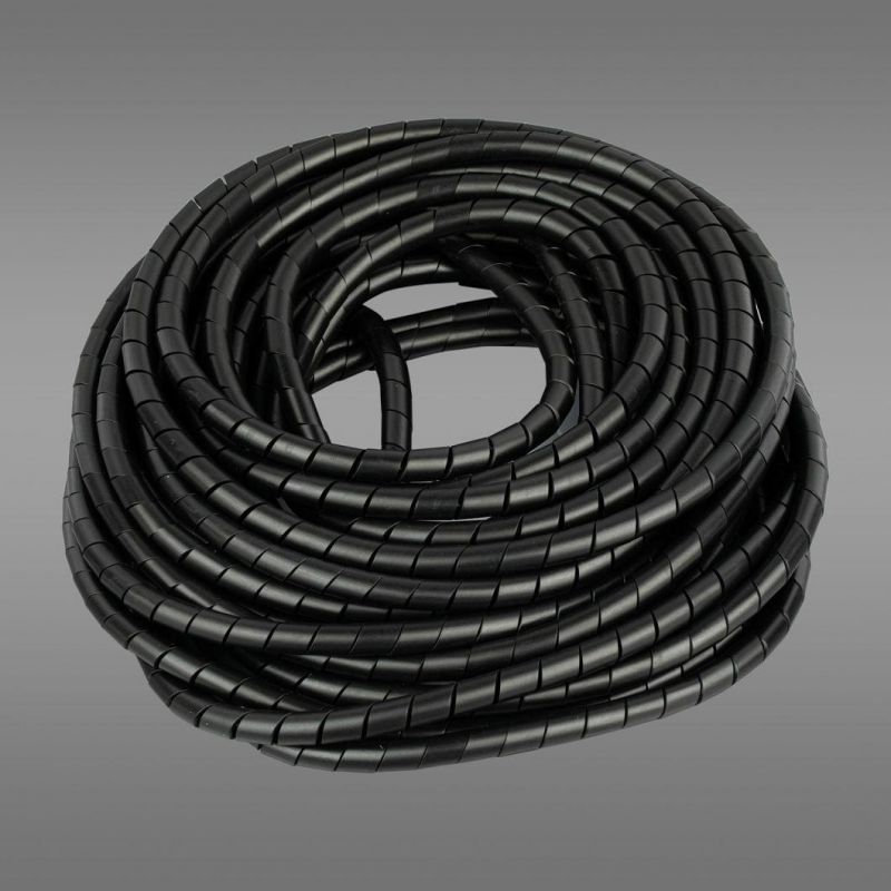 Plastic Transparent Color Spiral Wrap Bands for Wire Collect Swb8