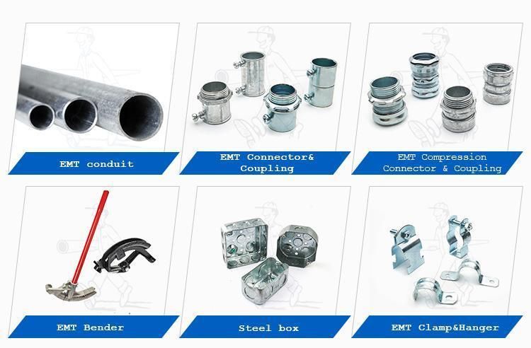 Galvanized Steel IMC Conduit Pipe Electrical Metal Conduit with UL 1242 Certificated