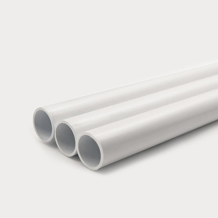 White Color Electrical Rigid PVC Conduit for Cable Protection