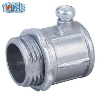 Set Screw EMT Conduit Fittings Zinc/Aluminum Die Cast EMT Connector