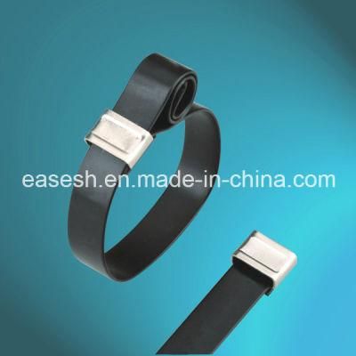 Manufacture O-Lock Type PVC Coated Ss Cable Ties