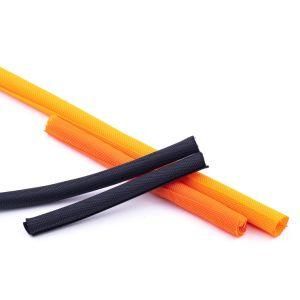 Self Closing, Self Wrap Split Pet PA Polyester Fibre Woven Knitted Sleeves Hose Mechanical Protection Applied for Automotive