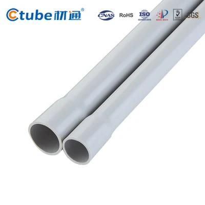 PVC Plastic Solar Electrical Conduit Rigid Pipe 25mm PVC Conduit