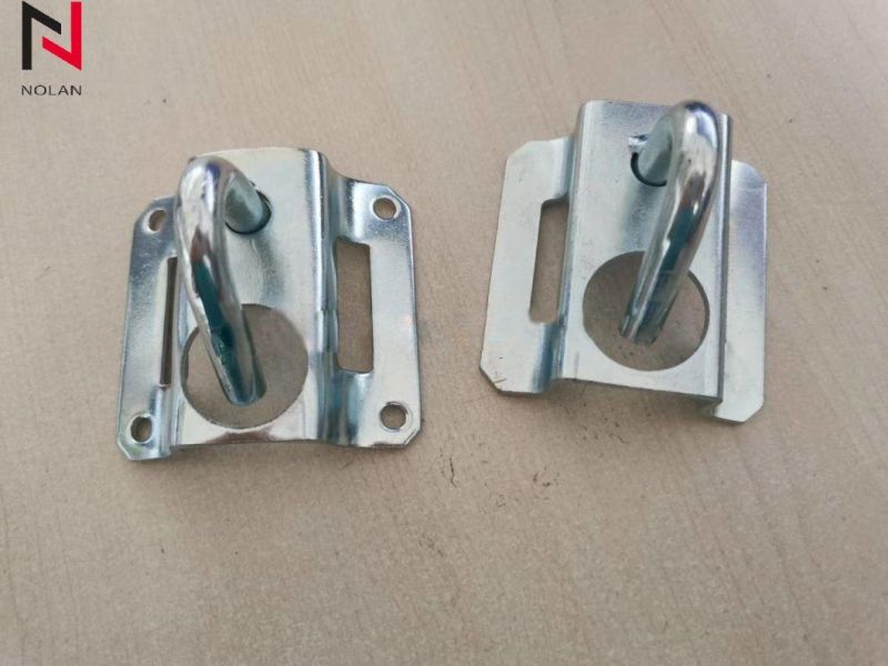 Yk-Ok-01 Stainless Steel and Galvanized Clamp Outdoor Fiber Optic Cable Suspension Clamp FTTH Cable Clamp