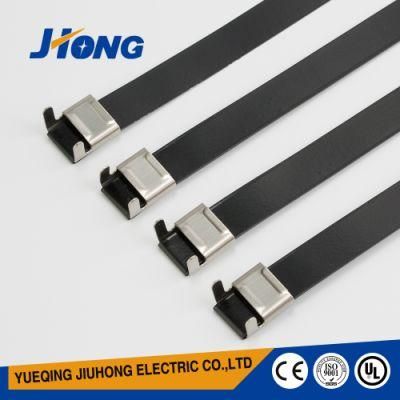 Grey Coated Stainless Steel Cable Ties