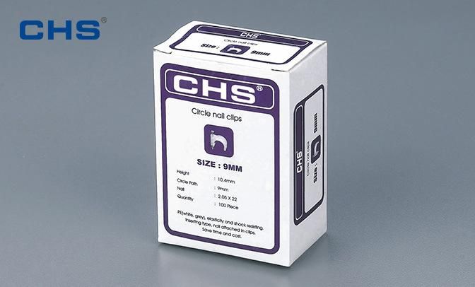 Flat Type PE Cable Clips Wire Clip (CHF-12mm)
