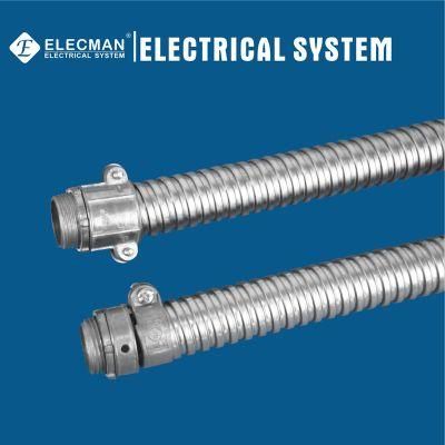 IEC61386 Steel Galvanized Flexible Conduit ANSI Metal Hose Gi Flexible Conduit Electrical Flex Steel Conduit SS304 Hose