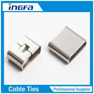 Semi-Coated O-Lock Type Ss 304/316 Cable Ties (PVC Coated)