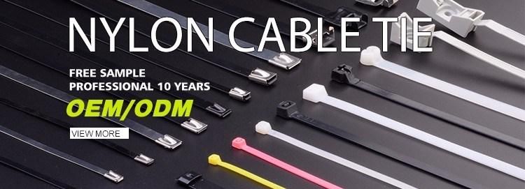 UL94 V2 China Nylon 66 UV Cable Tie Plastic 7.2*280