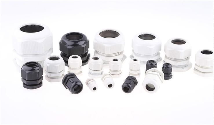 Pg16 IP68 Waterproof Pg Type White Black Grey Colour Cable Gland