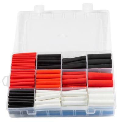 3: 1 Assorted Marine Grade Dual Wall Adhesive Lined Black Heat Shrink Tube