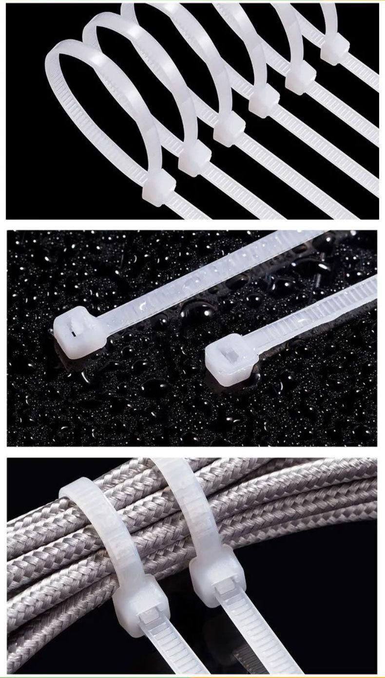 Heavy Duty Custom Packaging Plastic Self-Locking Cable Tie