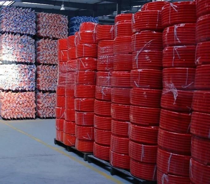 AS/NZS 2053 25mm Heavy Duty Orange PVC Corugated Conduit