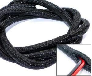 Self-Closing, Overlapping Edge Pet Monofilament and Multifilament Fibre Knitted Sleeve Protector Used in Automotive