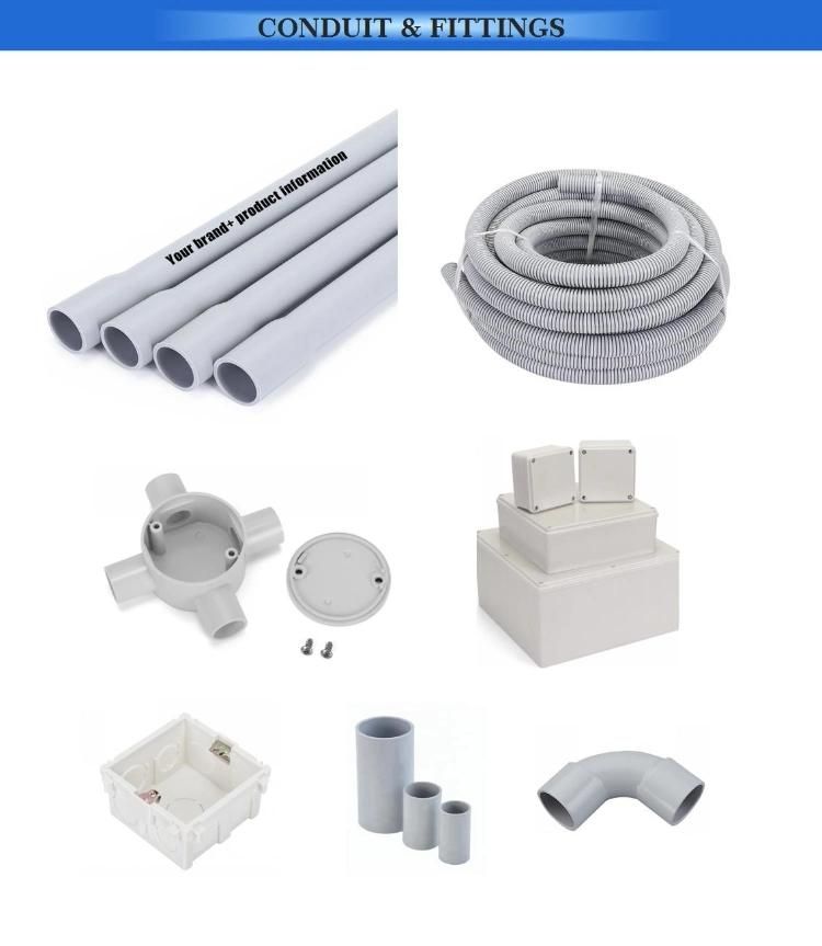 High Quality Electrical PVC Adapter with Locknut and Bushing