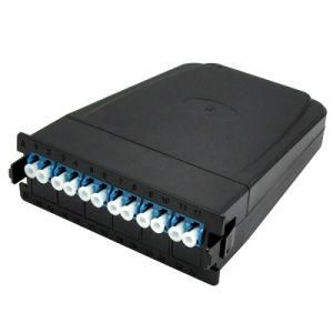 MPO/MTP Fiber Cassette with Adapter for Fiber Optic Patch Panel