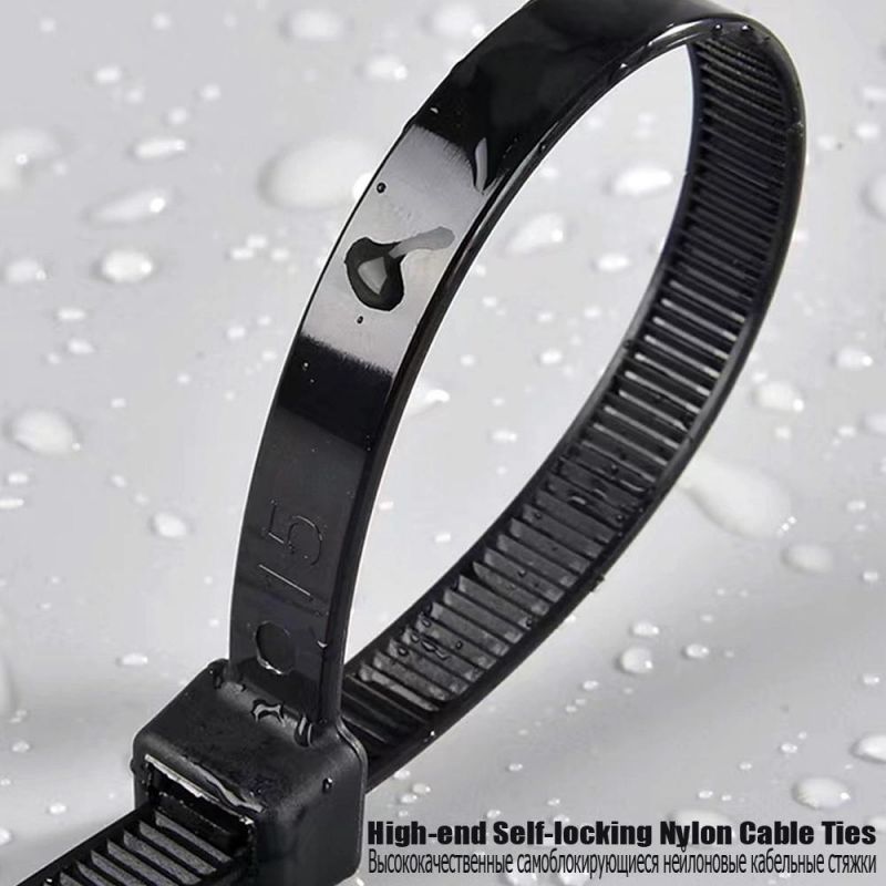 Strong and Durable Self-Locking Nylon Cable Ties