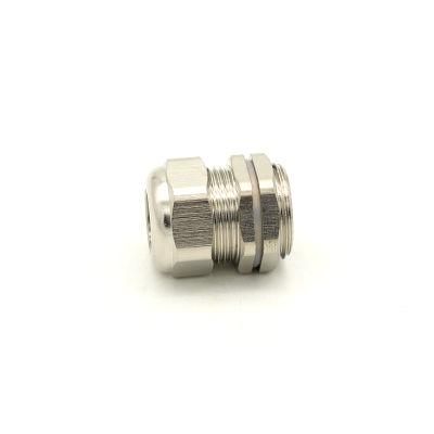 M18 Waterproof Brass IP68 Silicon Rubber Insert Type Cable Gland with Wire Sealing Price
