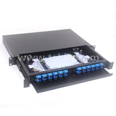 24 Port Sc Duplex Fiber Optic 1u Rack Mount