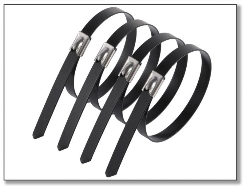 PVC Coated Stainless Steel Cable Ties Metal Wire Ties Stainless Steel Cable Tie