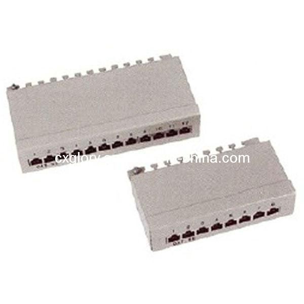 8/12 Port STP Shielded Cat. 5e Patch Panel