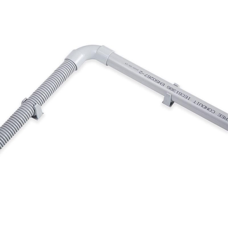 20mm Grey Medium Duty PVC Electrical Corrugated Conduit Flexible Pipe