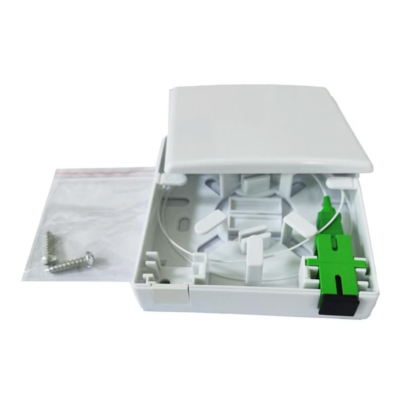 FTTH Indoor 2 Port Slimbox Fiber Optic Access Termination Box