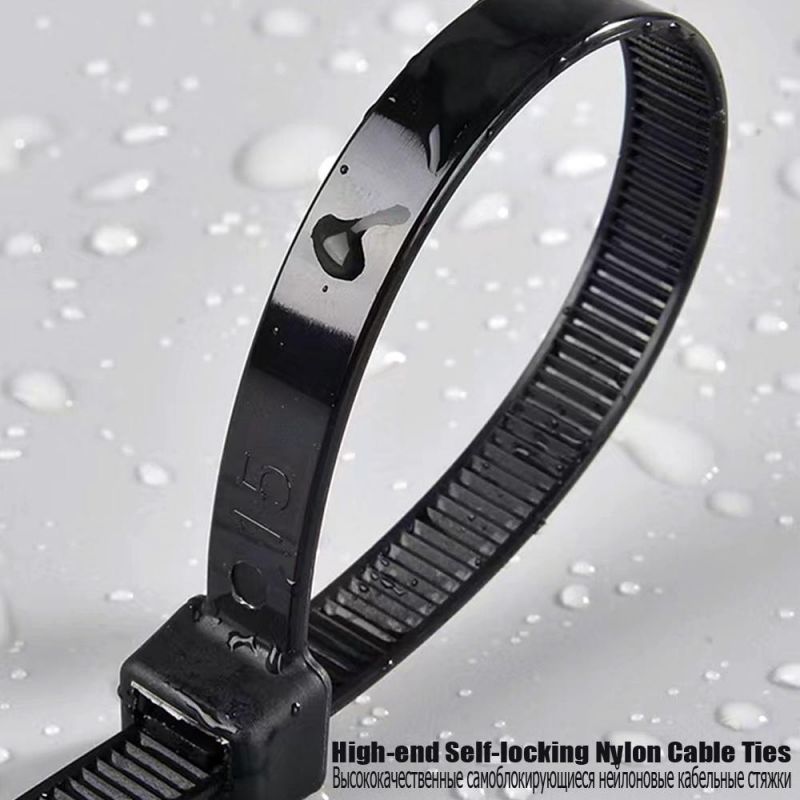 8X500mm 19.7inches UV-Anti Self-Locking Nylon66 Cable Ties