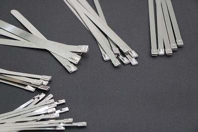 201 304 Accessories Zip Steel Ties Cable Tie with Factory Price 4.6X200