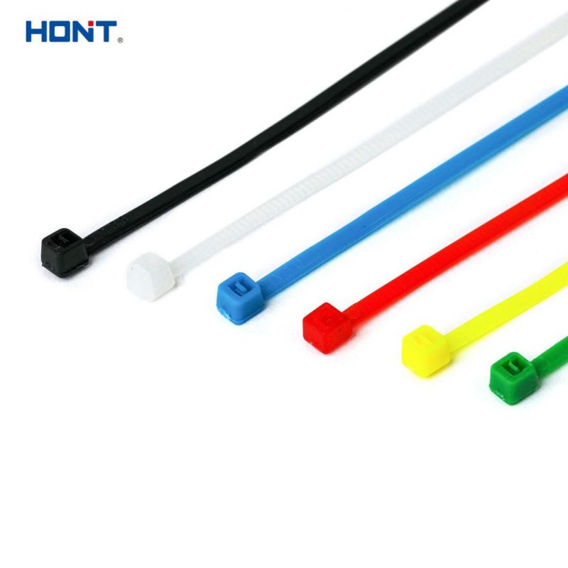 Plastic Ht-7.2*150mm Self Locking Nylon Cable Tie with TUV