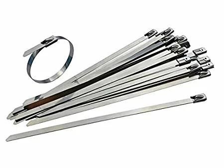 Ball-Lock Stainless Steel Cable Ties 7.9mm Wide