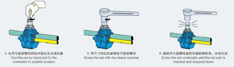 Insulation Piercing Connectors Clips for Electrical Line