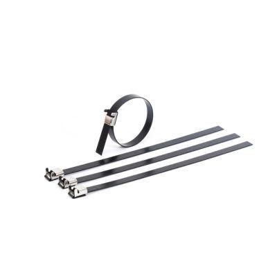 Metal Cable Tie with Coating 550*7.9mm CE Approval SS316