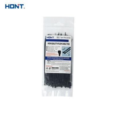 Manufacturer Good Quality Ht-4.8*370 Nylon Cable Tie with SGS