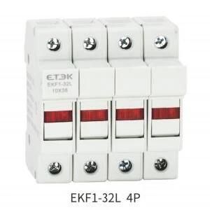 Ekf1l 32A Frame 1p W=18mm PV1000VDC Modular Fuse Base with Lamp