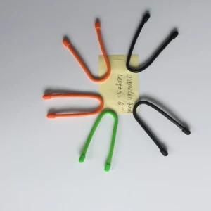 Available Colorful Silicone Gear Tie