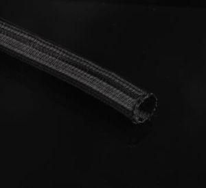Self Closing, Overlapping Edge Pet Monofilament or Multifilament Fibre Knitted Hose Protector Used in Automobile