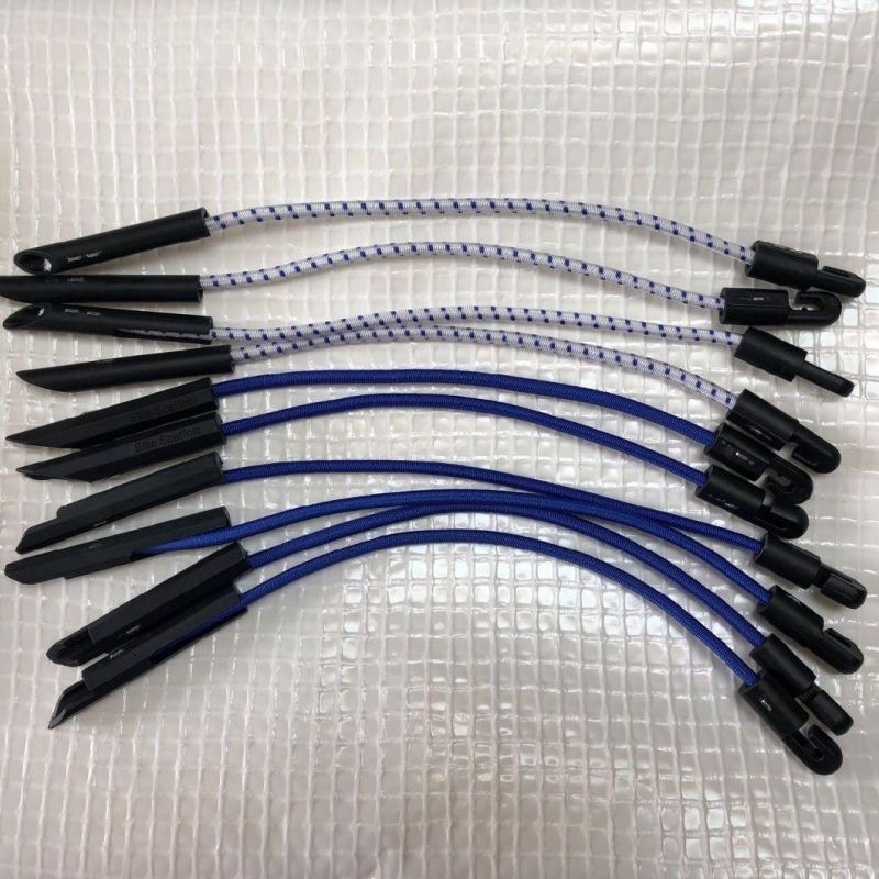 2022 High Quality Rubber Toggle Ties Elasticated Toggle Ties Elastic Cord