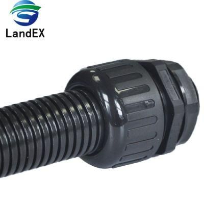 M Thread Waterproof Nylon Bellows Hose Joint Gland