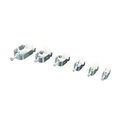 Small DIN Rail Mounting Cable Clamps Metal (BK14-18)